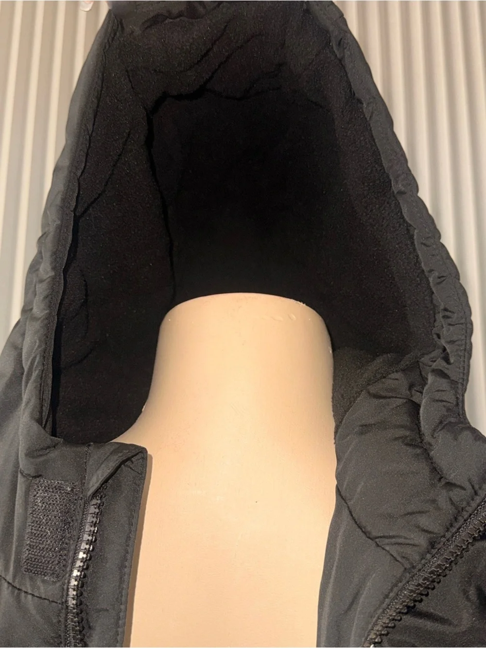 Kid’s Black Puffer Jacket with Hood
